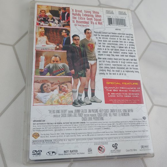 Big Bang Theory TV Series-Seasons 1-4. 13 DVD Set in Excellent Used Condition. - Picture 5 of 14